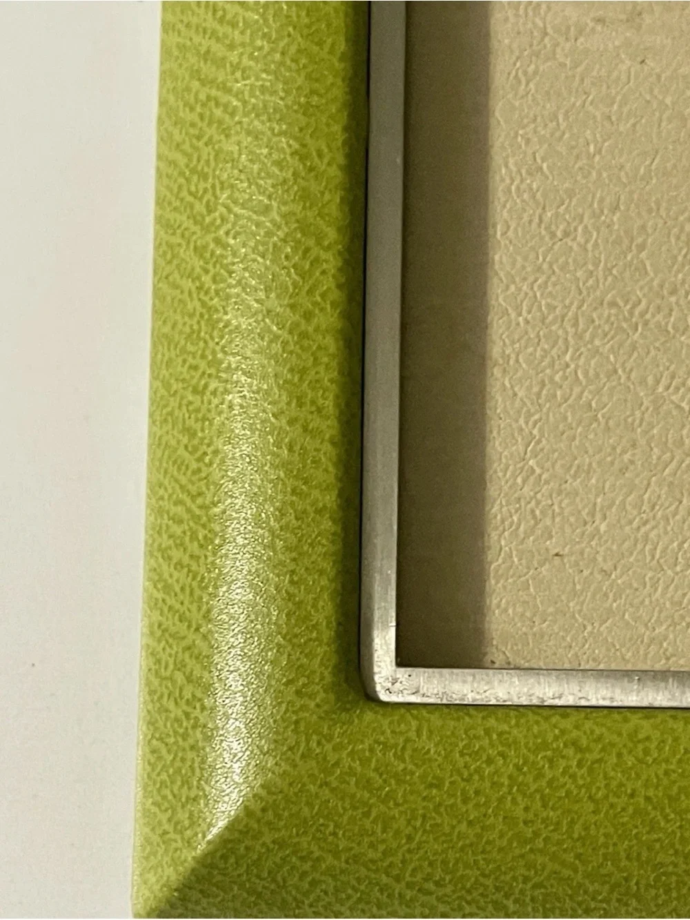 Architect Frame Square Leather and Metal Holds 4x4